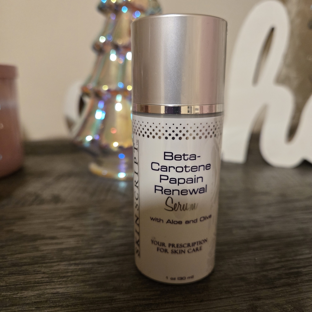 Skin Script - Discontinued and RARE Beta-Carotene Papain Renewal Serum